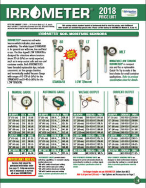 Tensiomètre et lysimètre Irrometer - Challenge Agriculture
