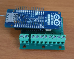 SPUC (WATERMARK sensor)+MKR ARDUINO = IoT